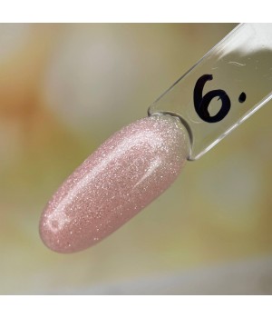 Рідкий полігель Crooz Shimmer Liquid Polygel №06, 15 мл